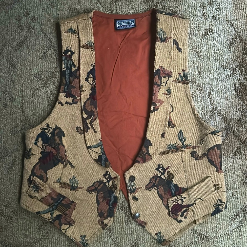 Vintage Western Vest
